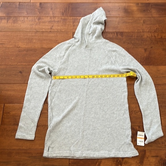 American Rag very lightweight silver color hoodie for men Size:S - Picture 4 of 9